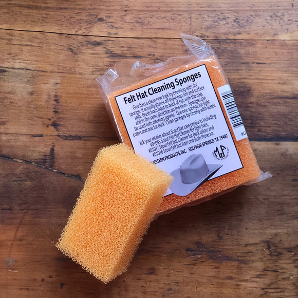Hat Cleaning Sponge 2 pack